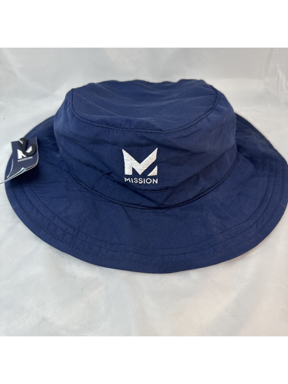 Mission Cooling Bucket Hat  - One Size, Navy Blue